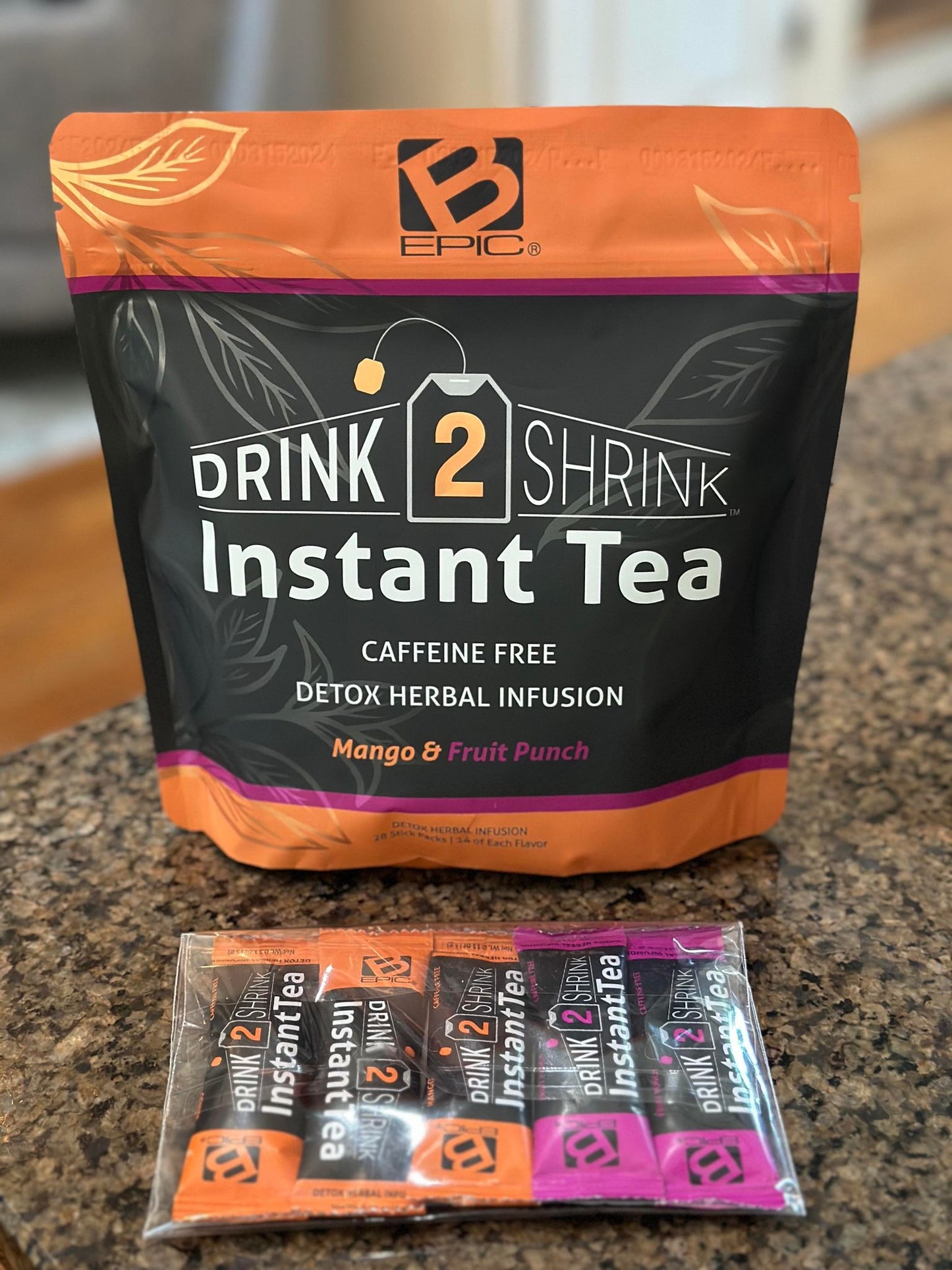 Drink2shrink Instant Tea - 5 Day Supply